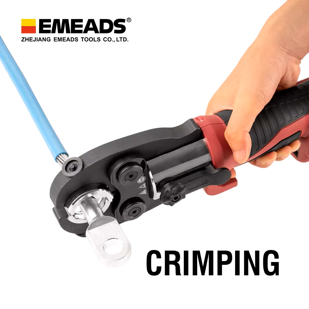 GES-300C/2 Rechargeable Hydraulic Cable Lug Crimping and Cutting 16-300