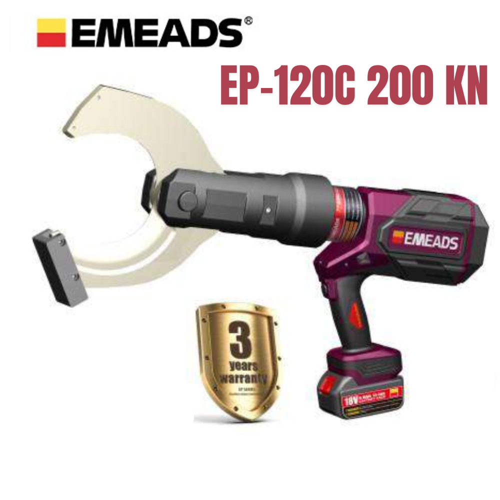 Emeads EP-120C Cordless Hydraulic Cable Cutter