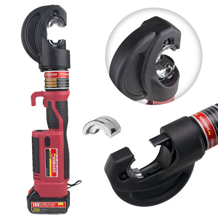 GES-400B Emeads Rechargeable Hydraulic Cable Crimping and Cutting Shear