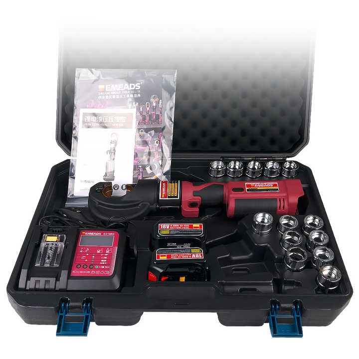 GES-400B Emeads Rechargeable Hydraulic Cable Crimping and Cutting Shear