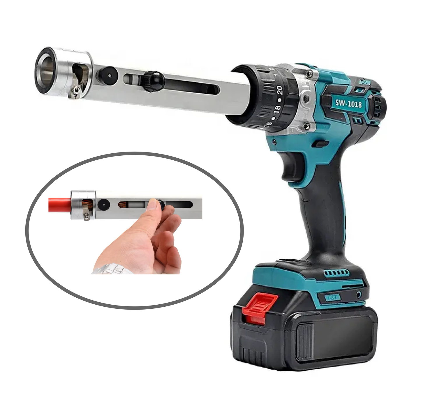 SW-1018 Cordless Cable Stripping Machine