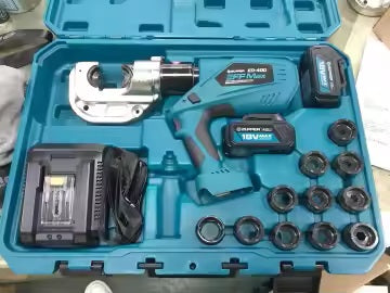 ZUPPER ED-400 Cordless Hydraulic Cable Lug Crimping Tool (16-400mm2)