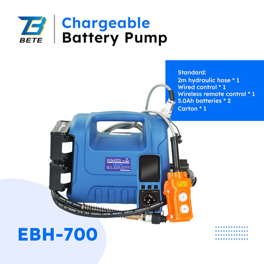 Bete Rechargeable Hydraulic Pump 700 Bar - Automatic Reset