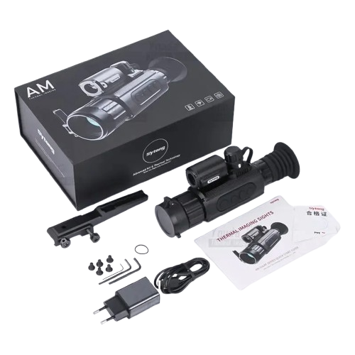 Sytong AM06-35 LRF 640x512 sensor ve Balistik Özellikli Termal Tüfek Dürbünü