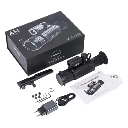 Sytong AM06-35 LRF 640x512 sensor ve Balistik Özellikli Termal Tüfek Dürbünü