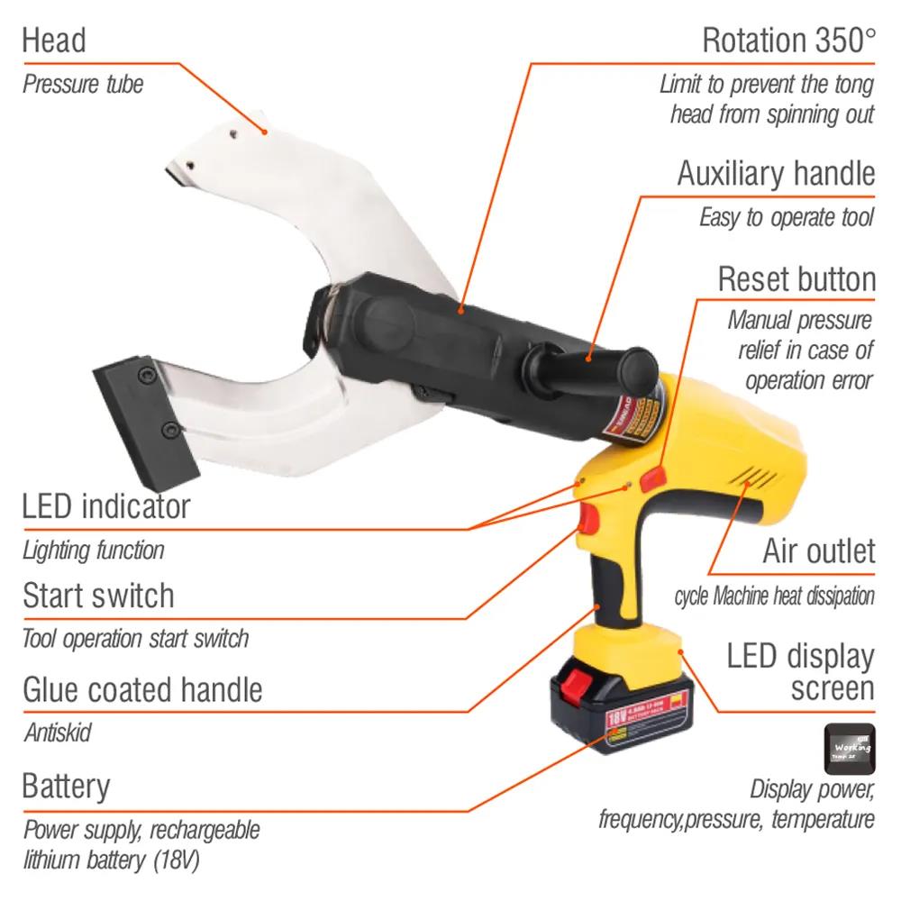 Emeads Cordless Hydraulic Cable Cutting Shears