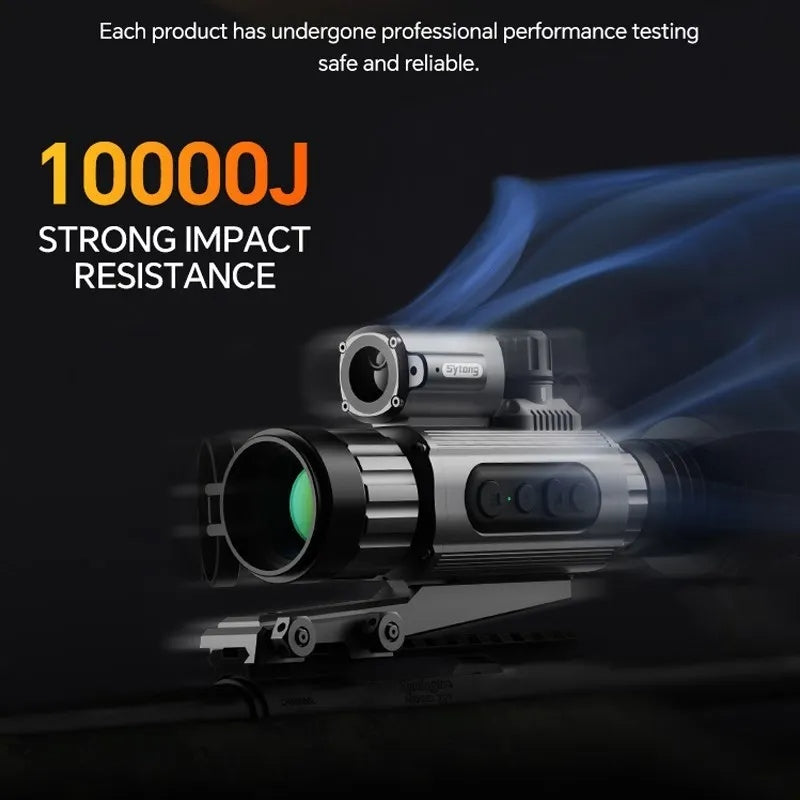 Sytong AM06-35 LRF 640x512 sensor ve Balistik Özellikli Termal Tüfek Dürbünü