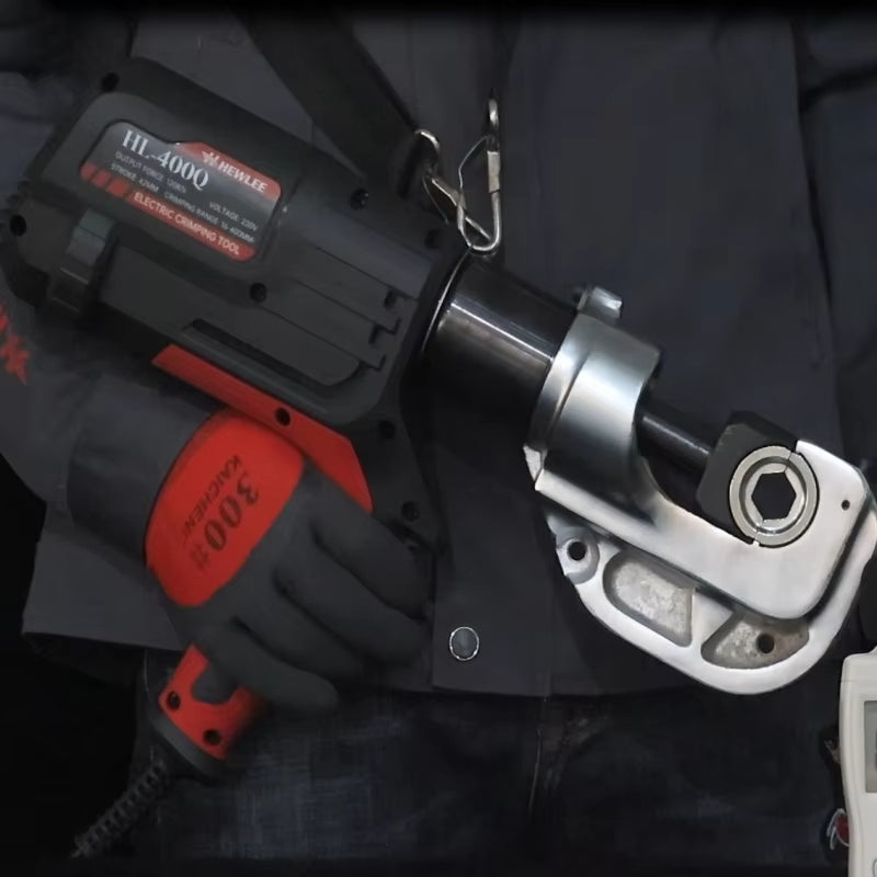 Hewlee Elektrikli 400mm Hidrolik Kablo Pabucu Sıkma