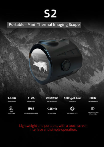 Mini Virgo Termal Görüntüleme - Kask Monteli