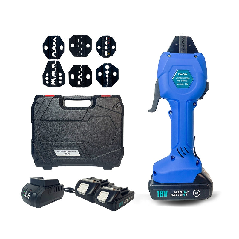 EW-50X Şarjli Edilebilir Sıkma Terminal Pensesi