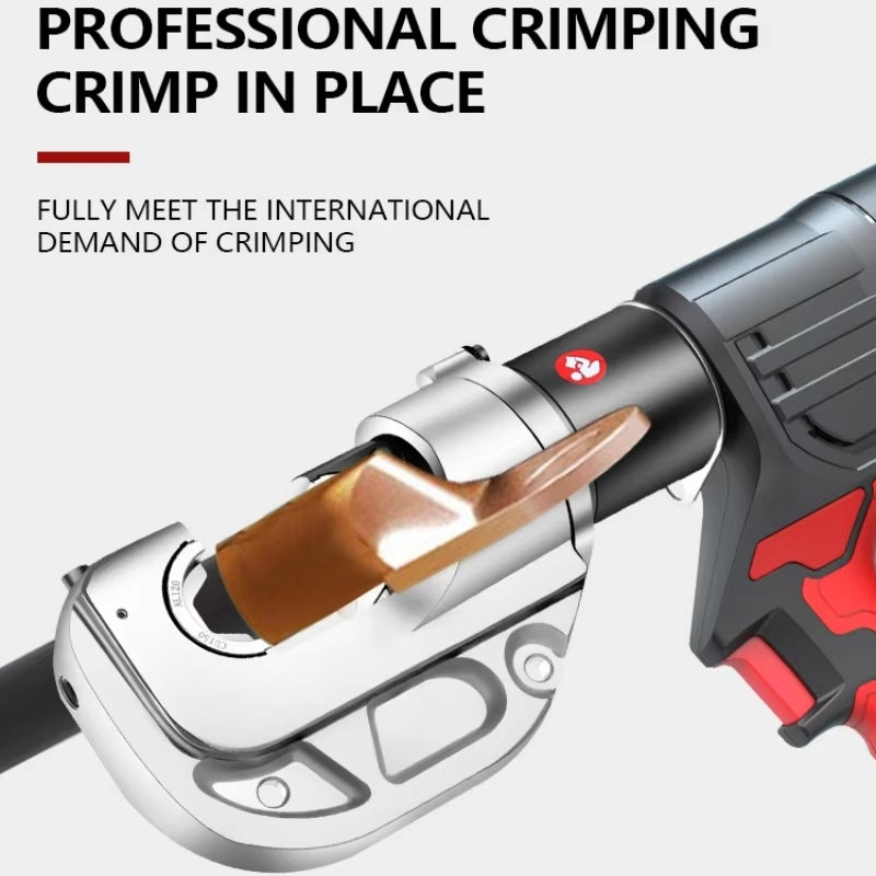 Hewlee Elektrikli 400mm Hidrolik Kablo Pabucu Sıkma