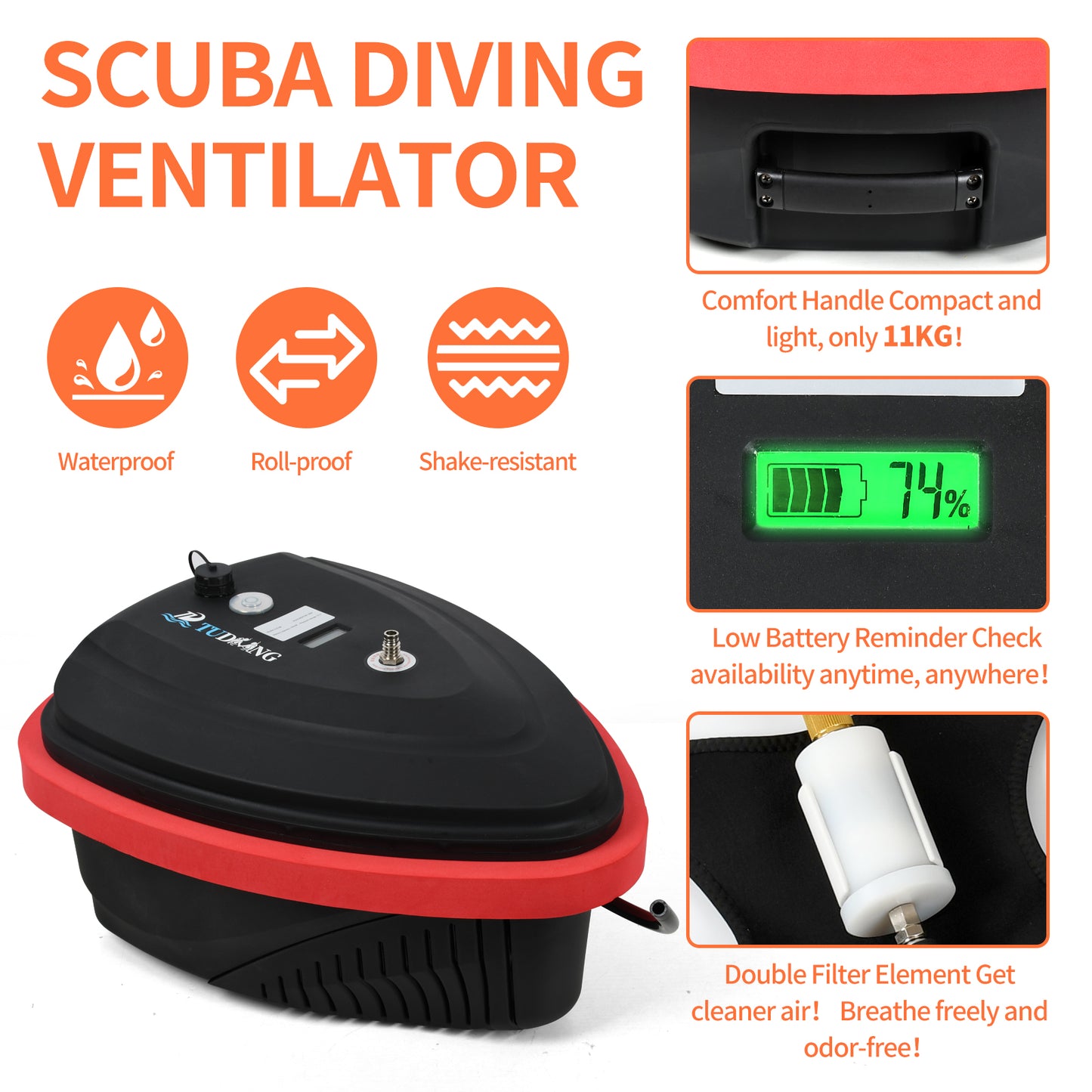 Tuxing LY700 Yüzer Dalış Kompresörü (Ventilator)