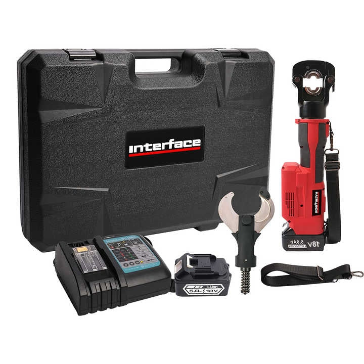 Interface B400/85C Cordless Hydraulic Cable Crimping and Cutting Machine