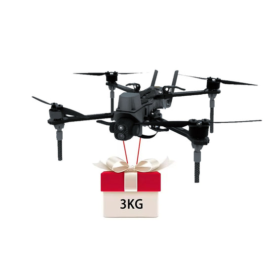 Dual 384×288 Thermal Drone &amp; 2K HD + 1.5 Kg Payload
