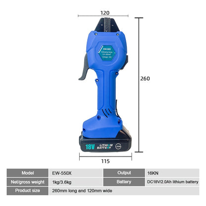 EW-50X Şarjli Edilebilir Sıkma Terminal Pensesi