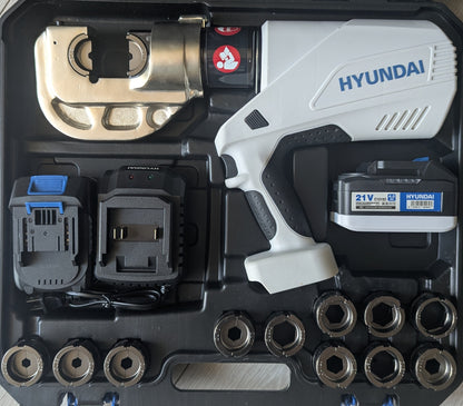 Hyundai Şarjlı Hidrolik Kablo Sıkma 400mm 120kN