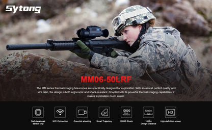 Sytong MM06 Termal Dürbün  640 Çözünürlük 50 mm Lens + LRF