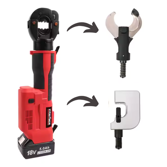 Interface B400/85C Cordless Hydraulic Cable Crimping and Cutting Machine