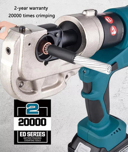 ZUPPER ED-400 Cordless Hydraulic Cable Lug Crimping Tool (16-400mm2)