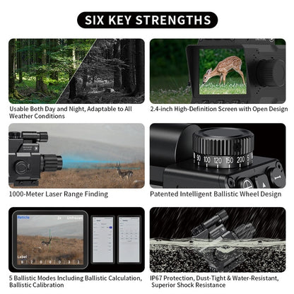 DND350BC Gece Görüş Dürbünü