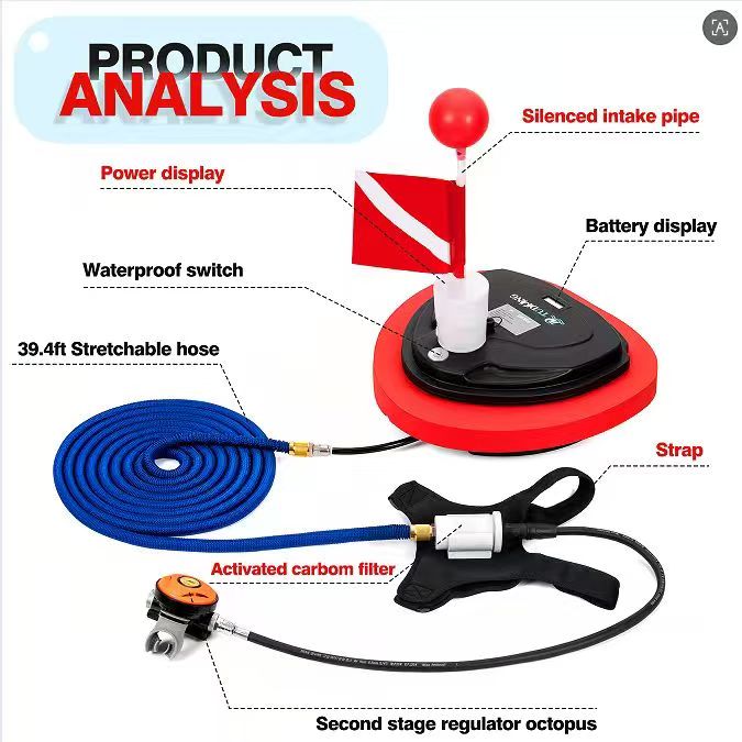 Z500X Şarj Edilebilir Nargile Dalış